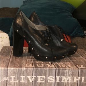 Vince Camuto studded platform heels